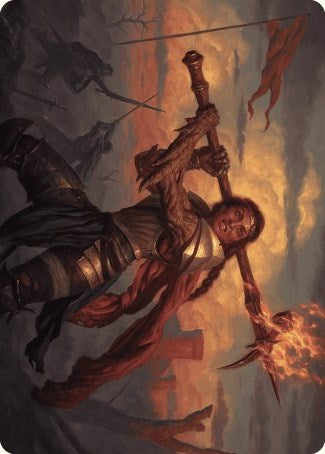 Imodane, the Pyrohammer Art Card [Wilds of Eldraine Art Series] | Enigma On Main