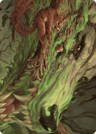 Leaping Ambush Art Card [Wilds of Eldraine Art Series] | Enigma On Main