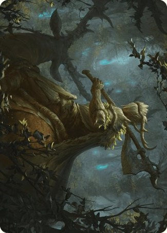 Verdant Outrider Art Card [Wilds of Eldraine Art Series] | Enigma On Main