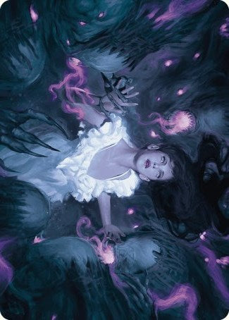 Neva, Stalked by Nightmares Art Card [Wilds of Eldraine Art Series] | Enigma On Main