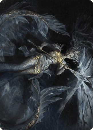 Sharae of Numbing Depths Art Card [Wilds of Eldraine Art Series] | Enigma On Main