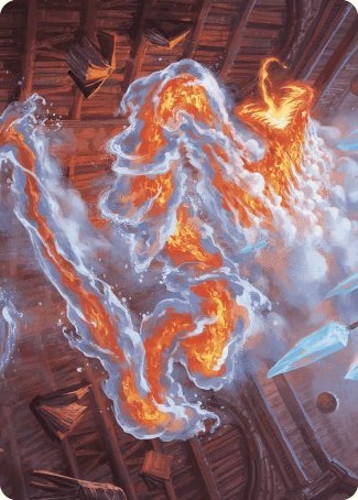 Scalding Viper Art Card [Wilds of Eldraine Art Series] | Enigma On Main
