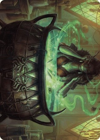 Agatha's Soul Cauldron Art Card [Wilds of Eldraine Art Series] | Enigma On Main