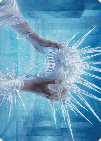 Hylda's Crown of Winter Art Card [Wilds of Eldraine Art Series] | Enigma On Main