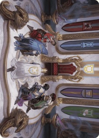 Throne of Eldraine Art Card [Wilds of Eldraine Art Series] | Enigma On Main