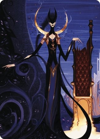 Ashiok, Wicked Manipulator Art Card (57/81) [Wilds of Eldraine Art Series] | Enigma On Main