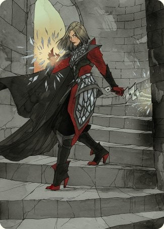 Rowan, Scion of War Art Card (59/81) [Wilds of Eldraine Art Series] | Enigma On Main