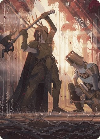 Karmic Justice Art Card [Wilds of Eldraine Art Series] | Enigma On Main