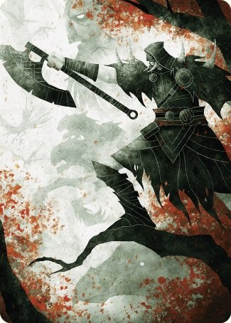 Garruk's Uprising Art Card [Wilds of Eldraine Art Series] | Enigma On Main