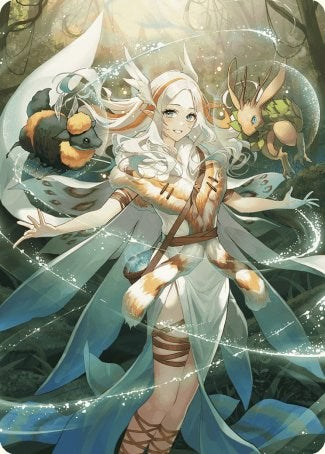 Greater Auramancy Anime Art Card [Wilds of Eldraine Art Series] | Enigma On Main