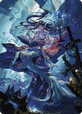 Rhystic Study Art Card [Wilds of Eldraine Art Series] | Enigma On Main