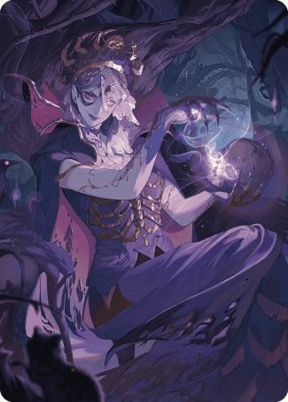 Necropotence Art Card [Wilds of Eldraine Art Series] | Enigma On Main