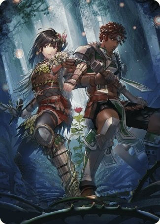 Defense of the Heart Art Card [Wilds of Eldraine Art Series] | Enigma On Main