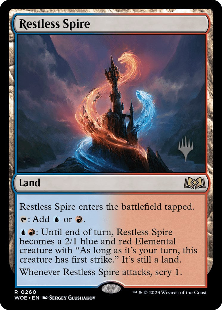 Restless Spire (Promo Pack) [Wilds of Eldraine Promos] | Enigma On Main