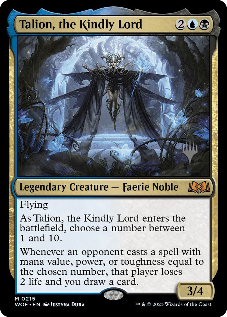 Talion, the Kindly Lord (Promo Pack) [Wilds of Eldraine Promos] | Enigma On Main