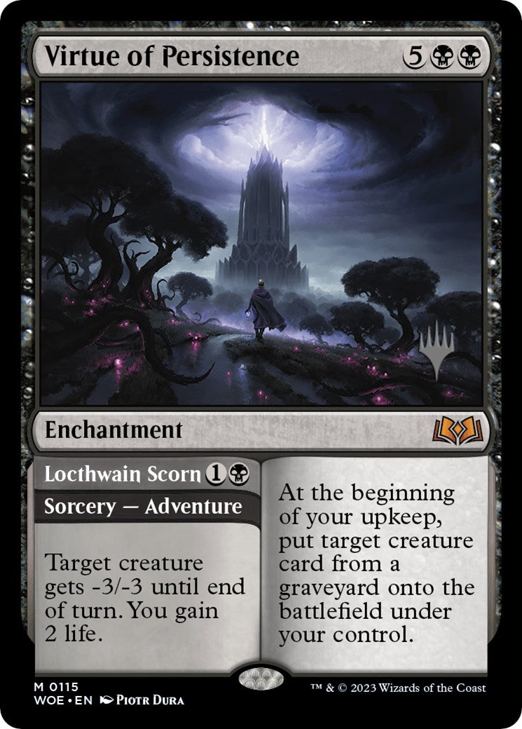 Virtue of Persistence (Promo Pack) [Wilds of Eldraine Promos] | Enigma On Main