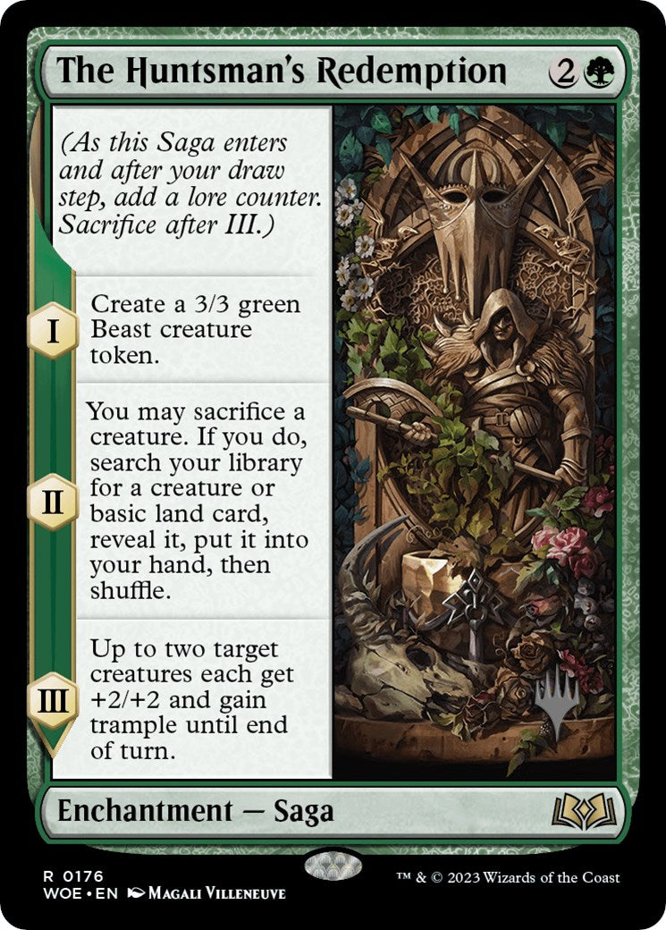 The Huntsman's Redemption (Promo Pack) [Wilds of Eldraine Promos] | Enigma On Main