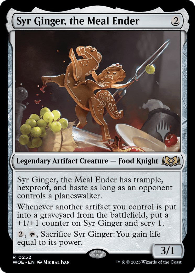 Syr Ginger, the Meal Ender (Promo Pack) [Wilds of Eldraine Promos] | Enigma On Main