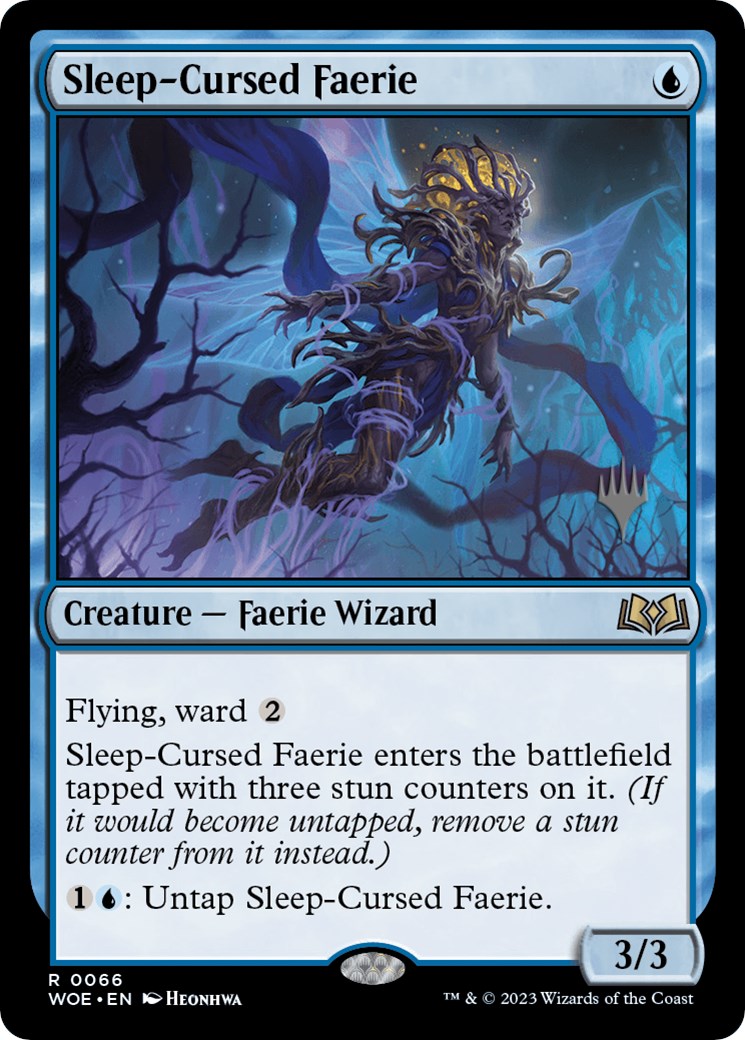 Sleep-Cursed Faerie (Promo Pack) [Wilds of Eldraine Promos] | Enigma On Main