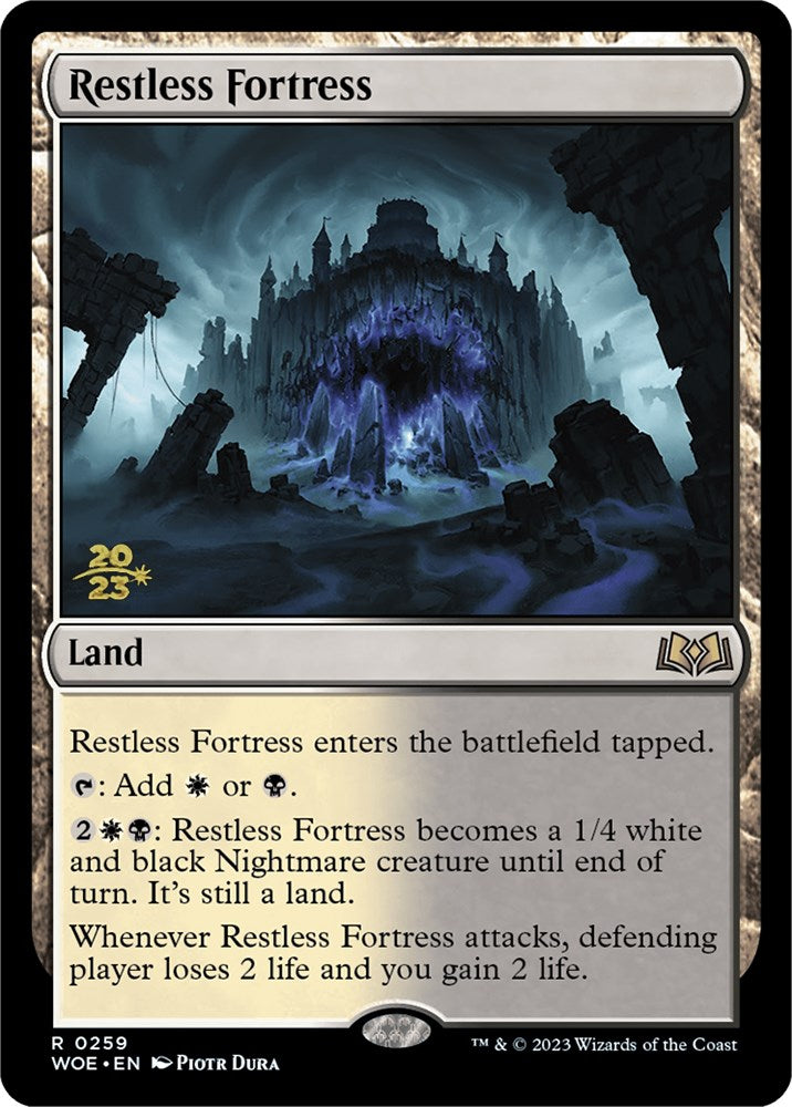 Restless Fortress [Wilds of Eldraine Prerelease Promos] | Enigma On Main