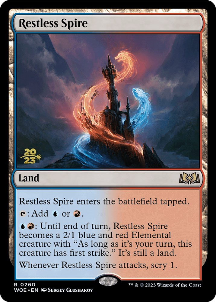 Restless Spire [Wilds of Eldraine Prerelease Promos] | Enigma On Main