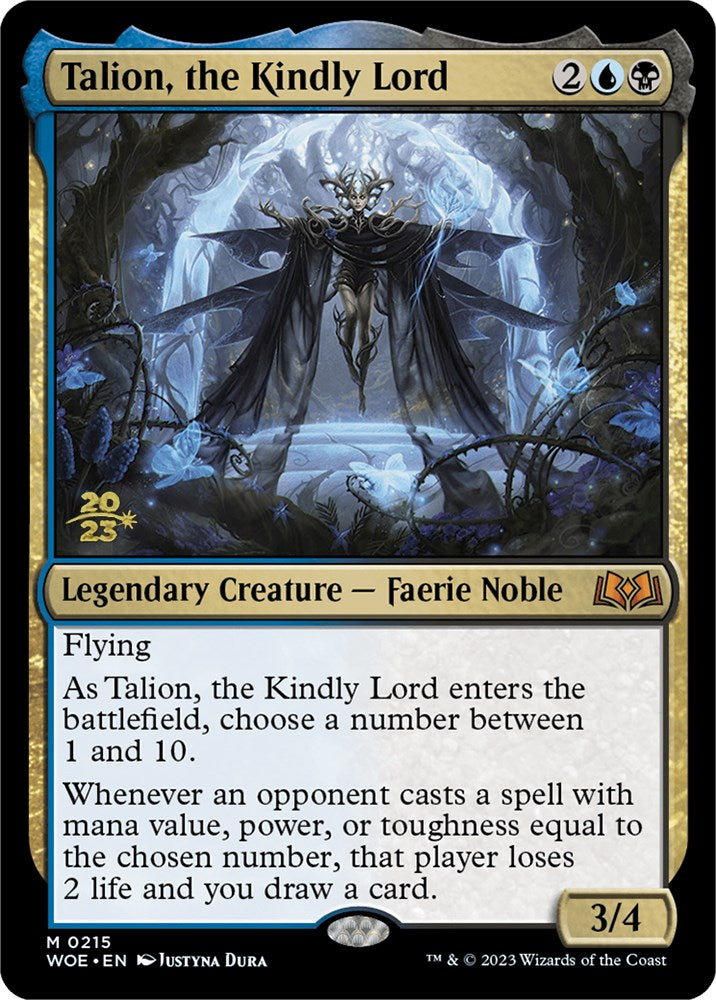 Talion, the Kindly Lord [Wilds of Eldraine Prerelease Promos] | Enigma On Main