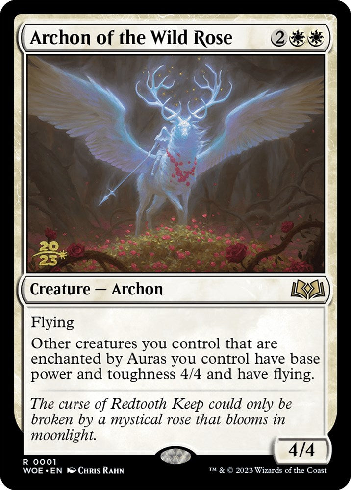 Archon of the Wild Rose [Wilds of Eldraine Prerelease Promos] | Enigma On Main