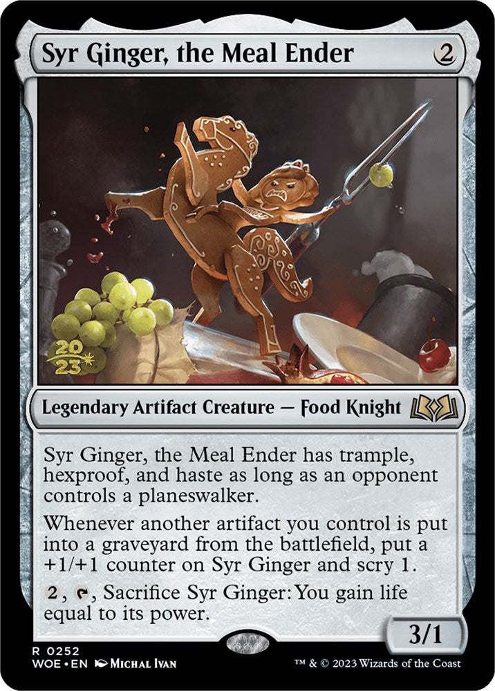 Syr Ginger, the Meal Ender [Wilds of Eldraine Prerelease Promos] | Enigma On Main