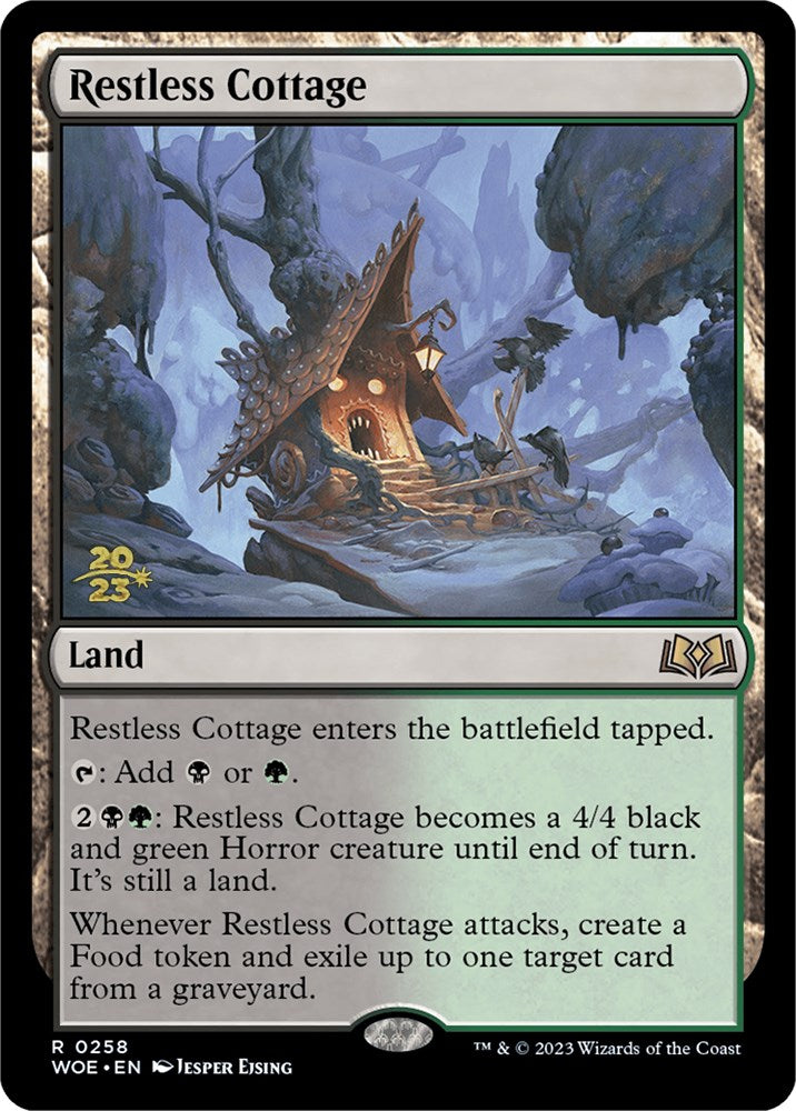 Restless Cottage [Wilds of Eldraine Prerelease Promos] | Enigma On Main