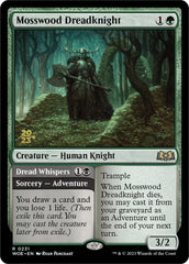 Mosswood Dreadknight // Dread Whispers [Wilds of Eldraine Prerelease Promos] | Enigma On Main