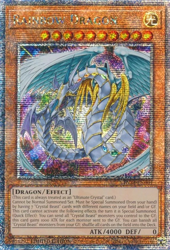 Rainbow Dragon [TN23-EN004] Quarter Century Secret Rare | Enigma On Main