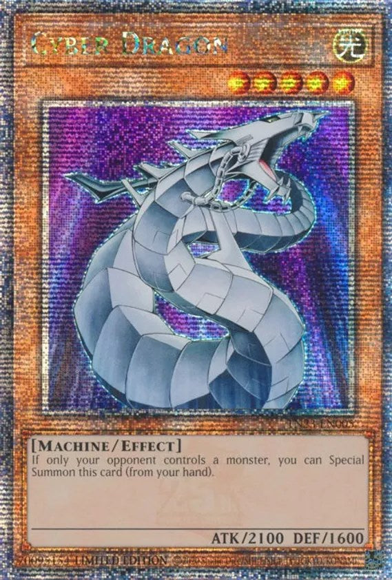 Cyber Dragon [TN23-EN005] Quarter Century Secret Rare | Enigma On Main