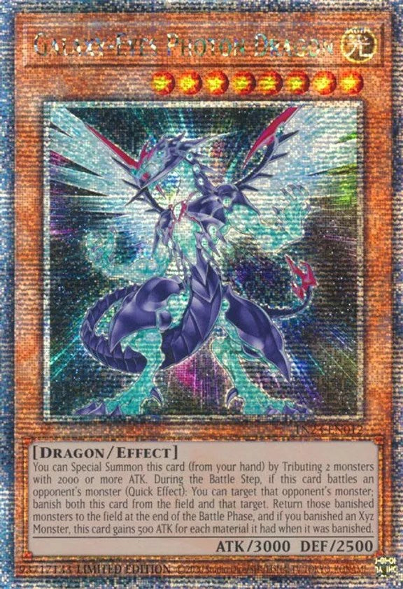 Galaxy-Eyes Photon Dragon [TN23-EN012] Quarter Century Secret Rare | Enigma On Main