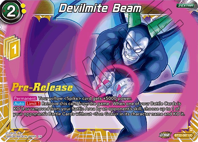 Devilmite Beam (BT22-087) [Critical Blow Prerelease Promos] | Enigma On Main