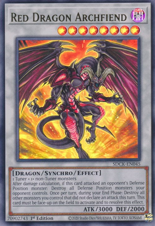 Red Dragon Archfiend [SDCK-EN045] Ultra Rare | Enigma On Main