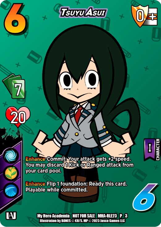 Tsuyu Asui (Regional License Exam 2023) [Regional License Exam] | Enigma On Main