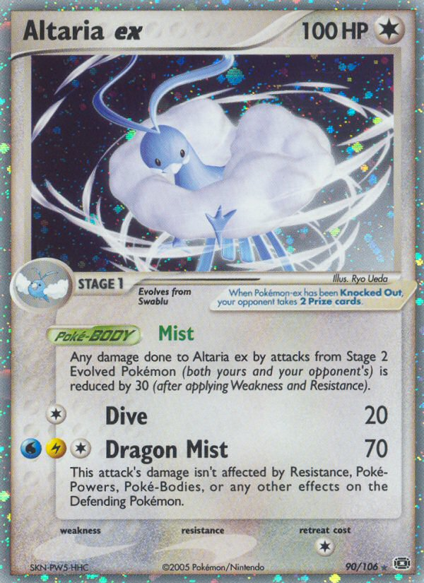 Altaria ex (90/106) [EX: Emerald] | Enigma On Main