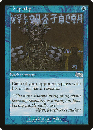 Telepathy [Urza's Saga] | Enigma On Main