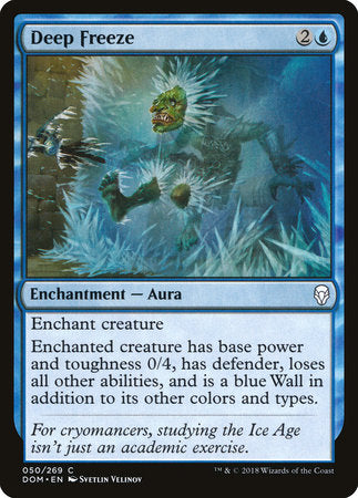 Deep Freeze [Dominaria] | Enigma On Main