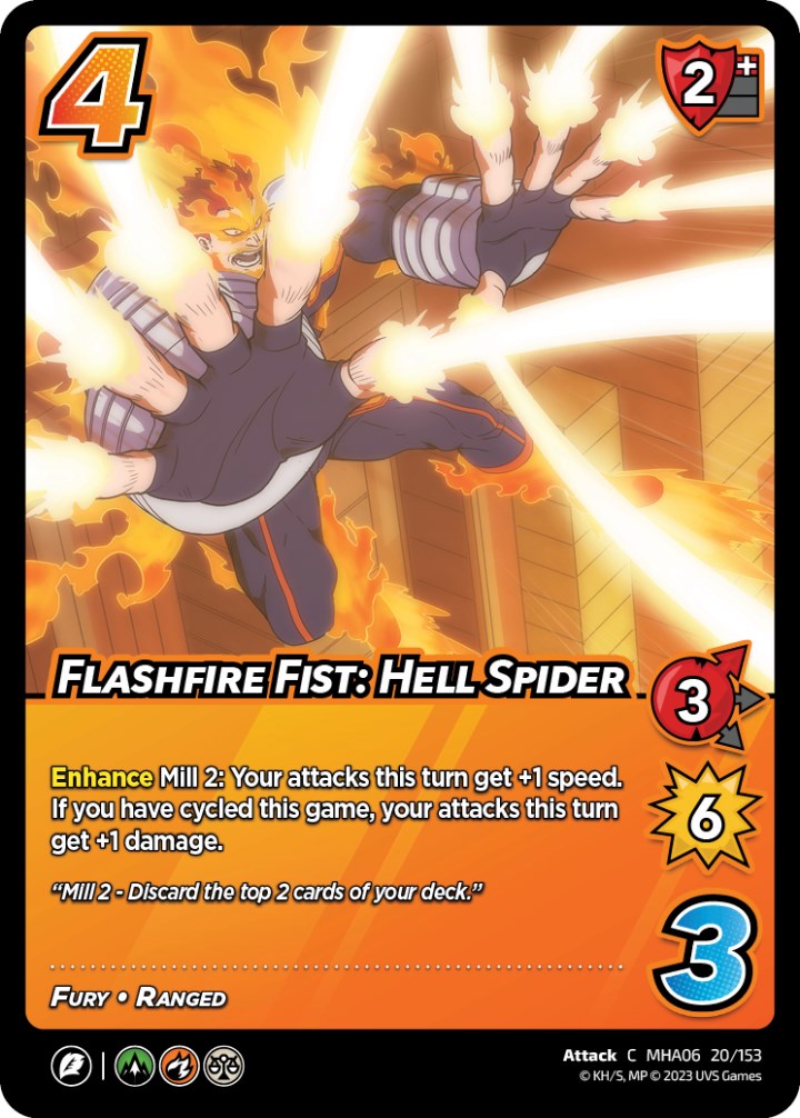 Flashfire Fist: Hell Spider [Jet Burn] | Enigma On Main