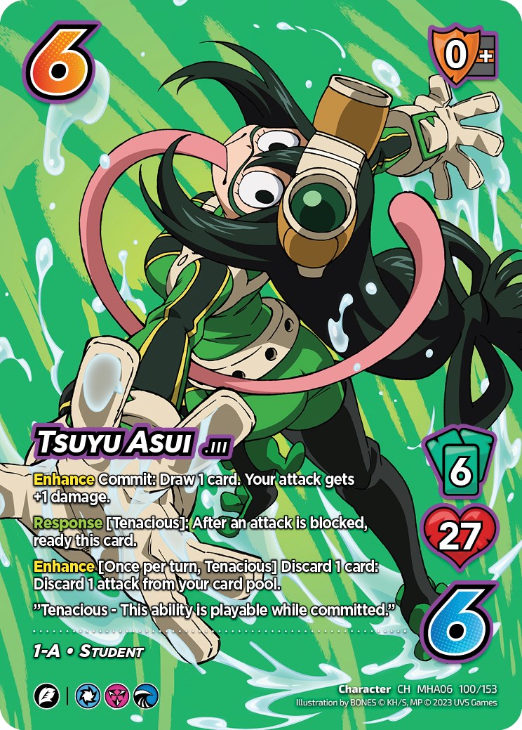 Tsuyu Asui (100/153) [Jet Burn] | Enigma On Main