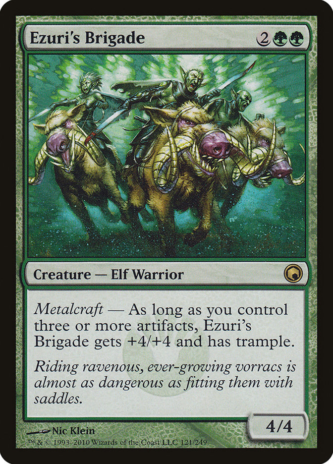 Ezuri's Brigade [Scars of Mirrodin] | Enigma On Main