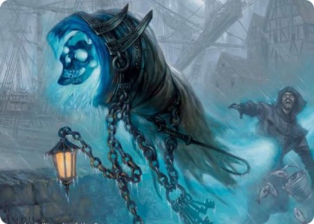 Nebelgast Intruder Art Card [Innistrad: Midnight Hunt Art Series] | Enigma On Main