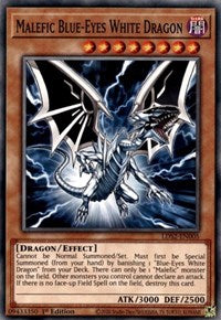 Malefic Blue-Eyes White Dragon [LDS2-EN005] Common | Enigma On Main