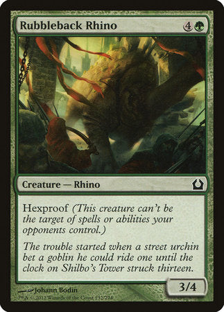 Rubbleback Rhino [Return to Ravnica] | Enigma On Main