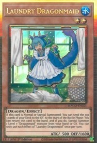 Laundry Dragonmaid [MAGO-EN021] Gold Rare | Enigma On Main