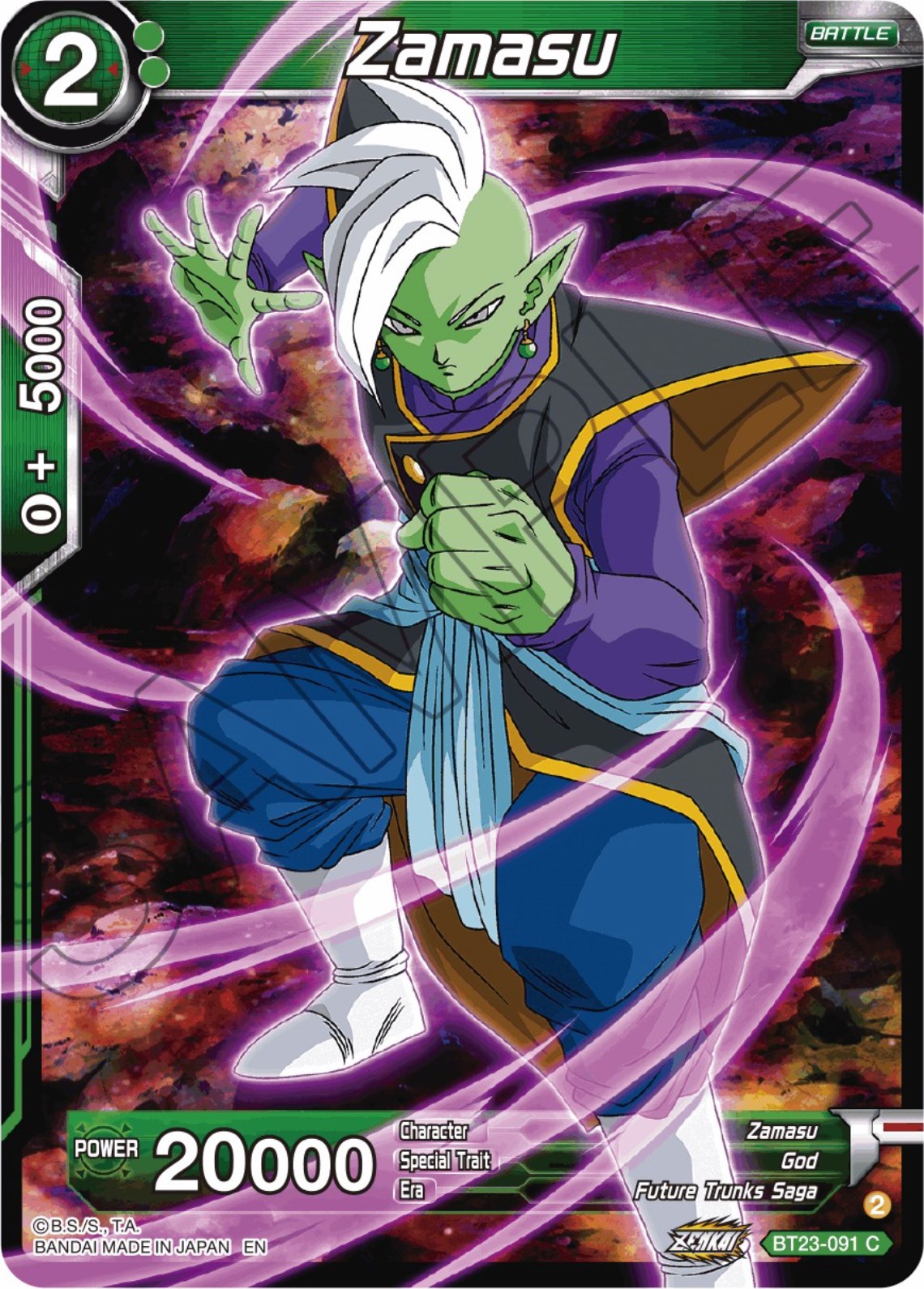 Zamasu (BT23-091) [Perfect Combination] | Enigma On Main