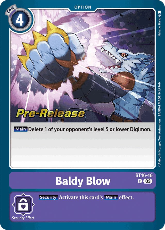 Baldy Blow [ST16-16] [Starter Deck: Wolf of Friendship Pre-Release Cards] | Enigma On Main