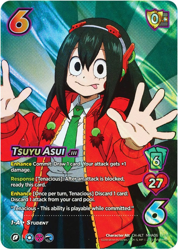 Tsuyu Asui (17/17) [Jet Burn] | Enigma On Main