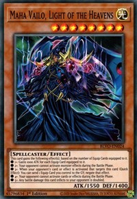 Maha Vailo, Light of the Heavens [BLVO-EN024] Super Rare | Enigma On Main